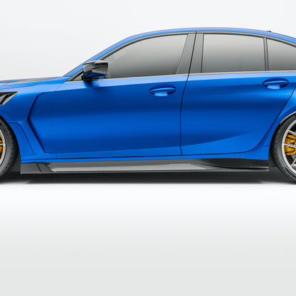 BMW M3 G80 Carbon Fiber Side Skirts - Revozport