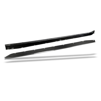 BMW M3 G80 Carbon Fiber Side Skirts - Revozport