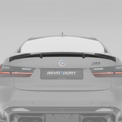 RevoZport BMW M3 G80 后备厢扰流板装车效果