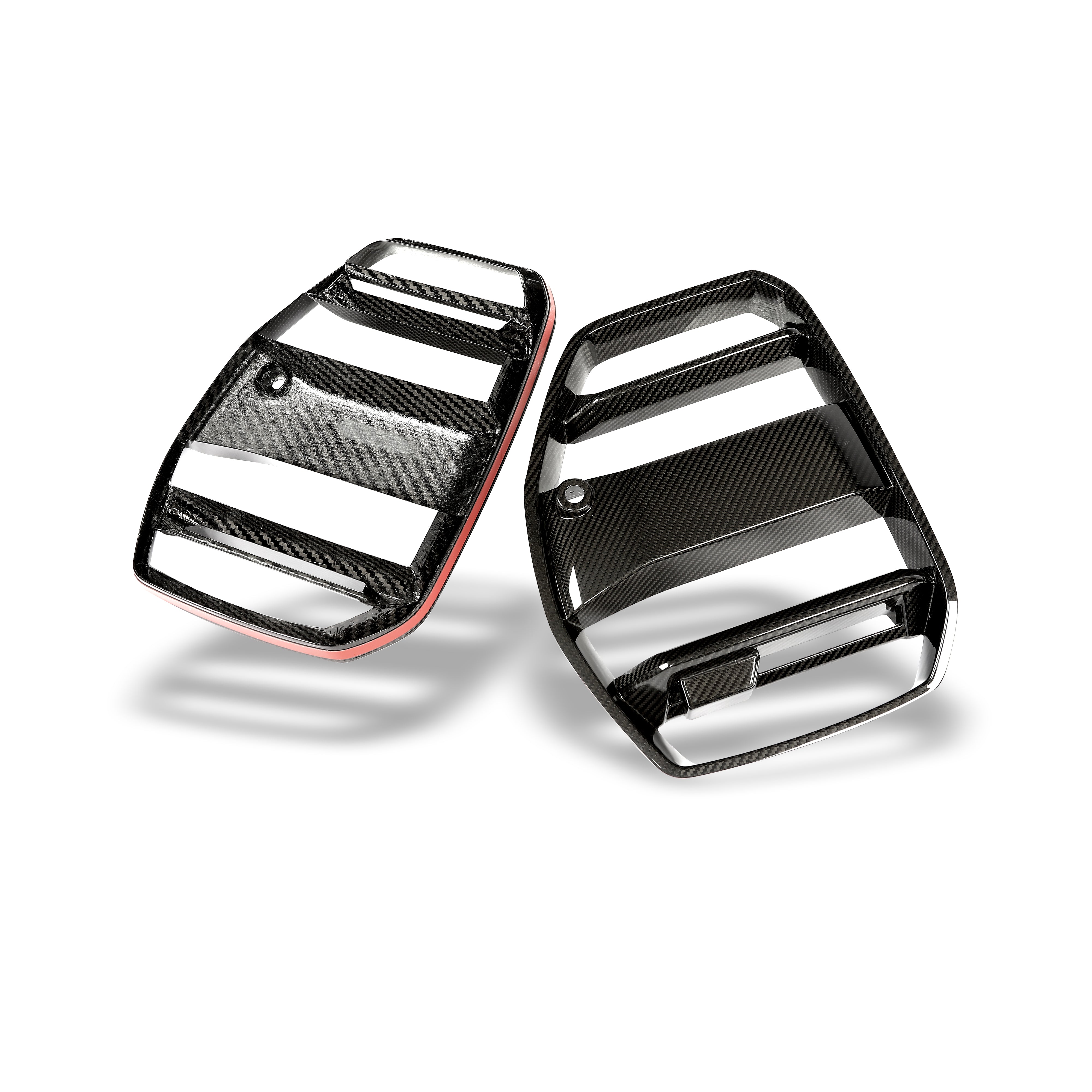 BMW M3 G80 Sedan Carbon Fiber Front Grill (without ACC) - Revozport