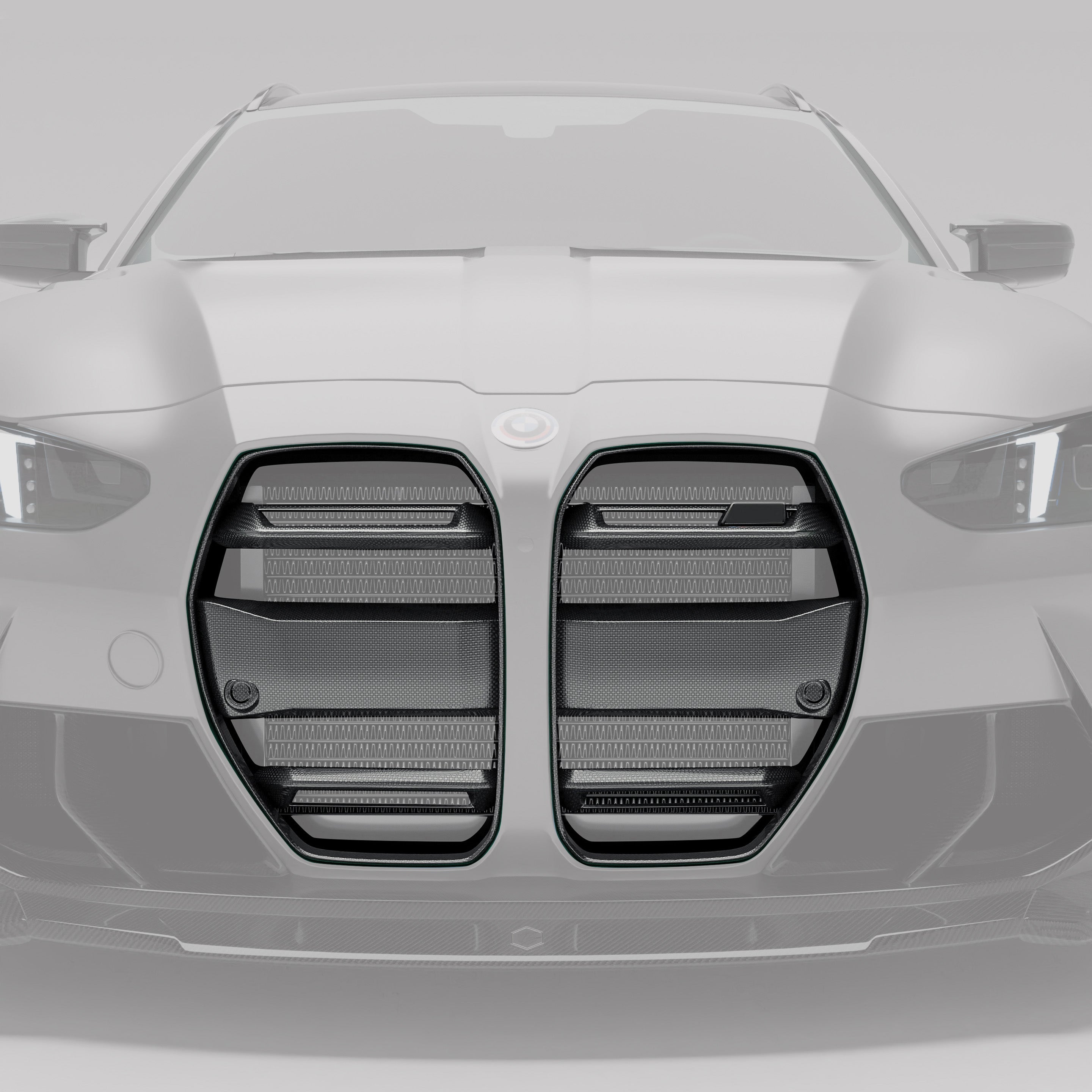 BMW M3 G81 Carbon Fiber Front Grill ( without ACC) - Revozport