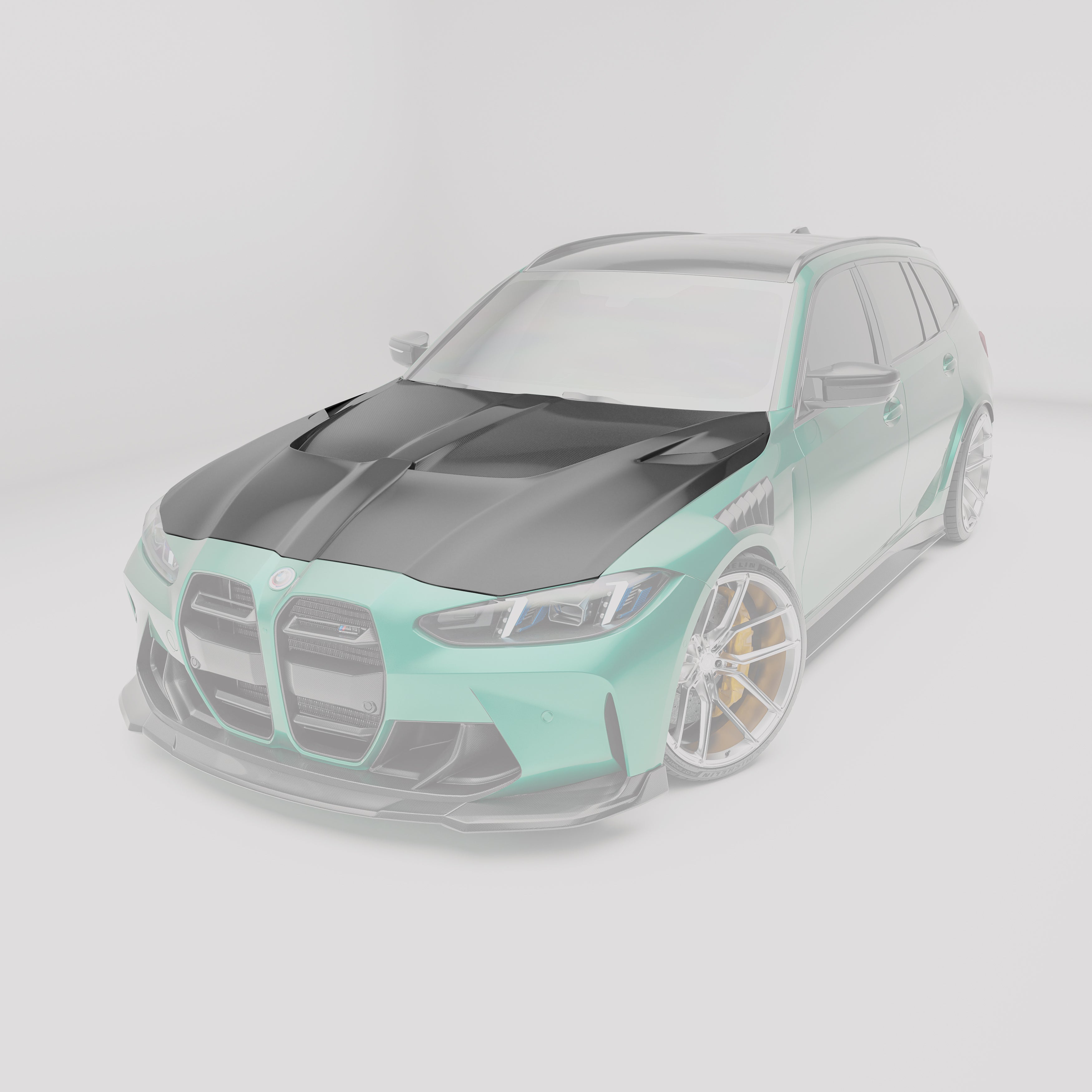 BMW M3 G81 Carbon Fiber Hood - Revozport