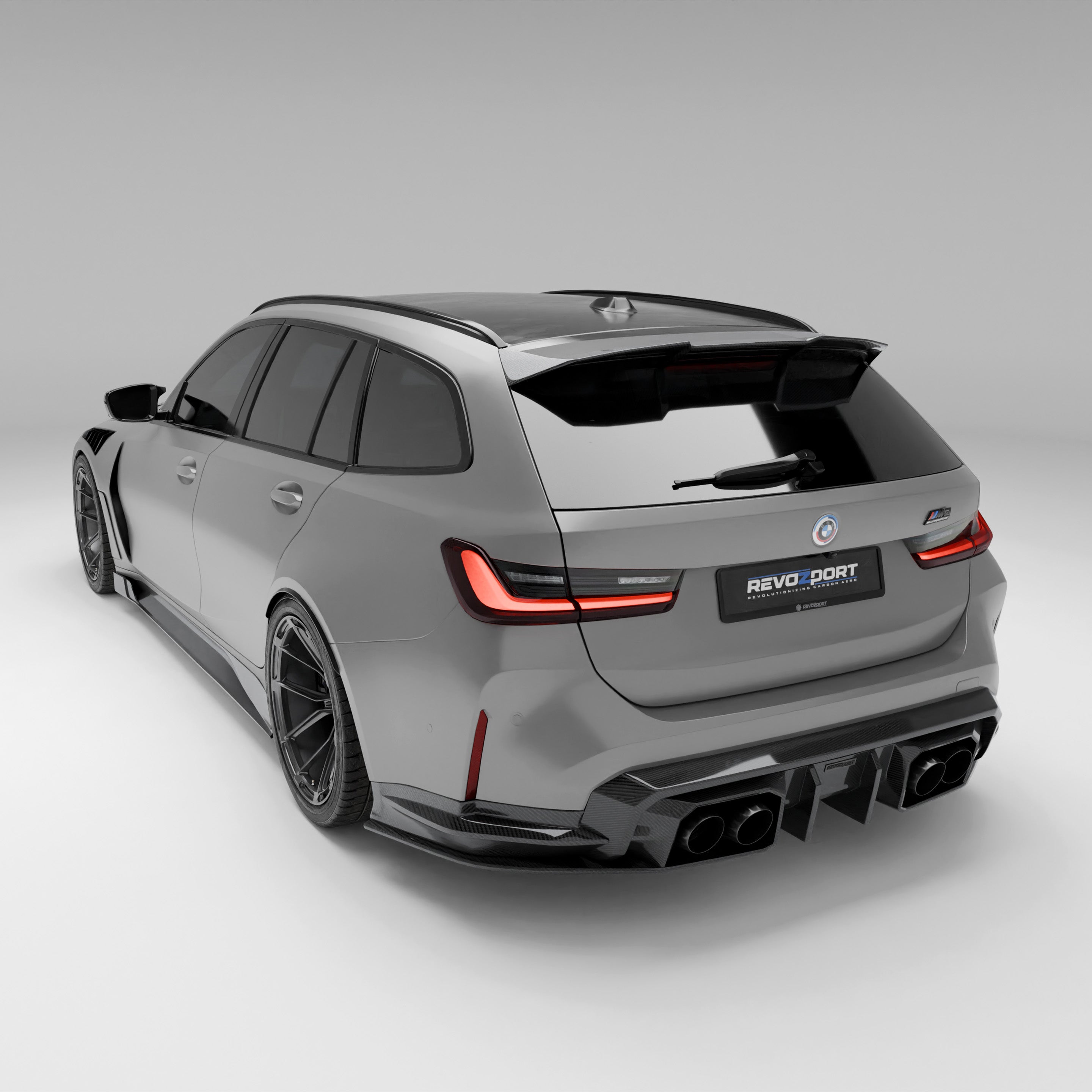 BMW M3 G81 Carbon Fiber Roof Spoiler - Revozport