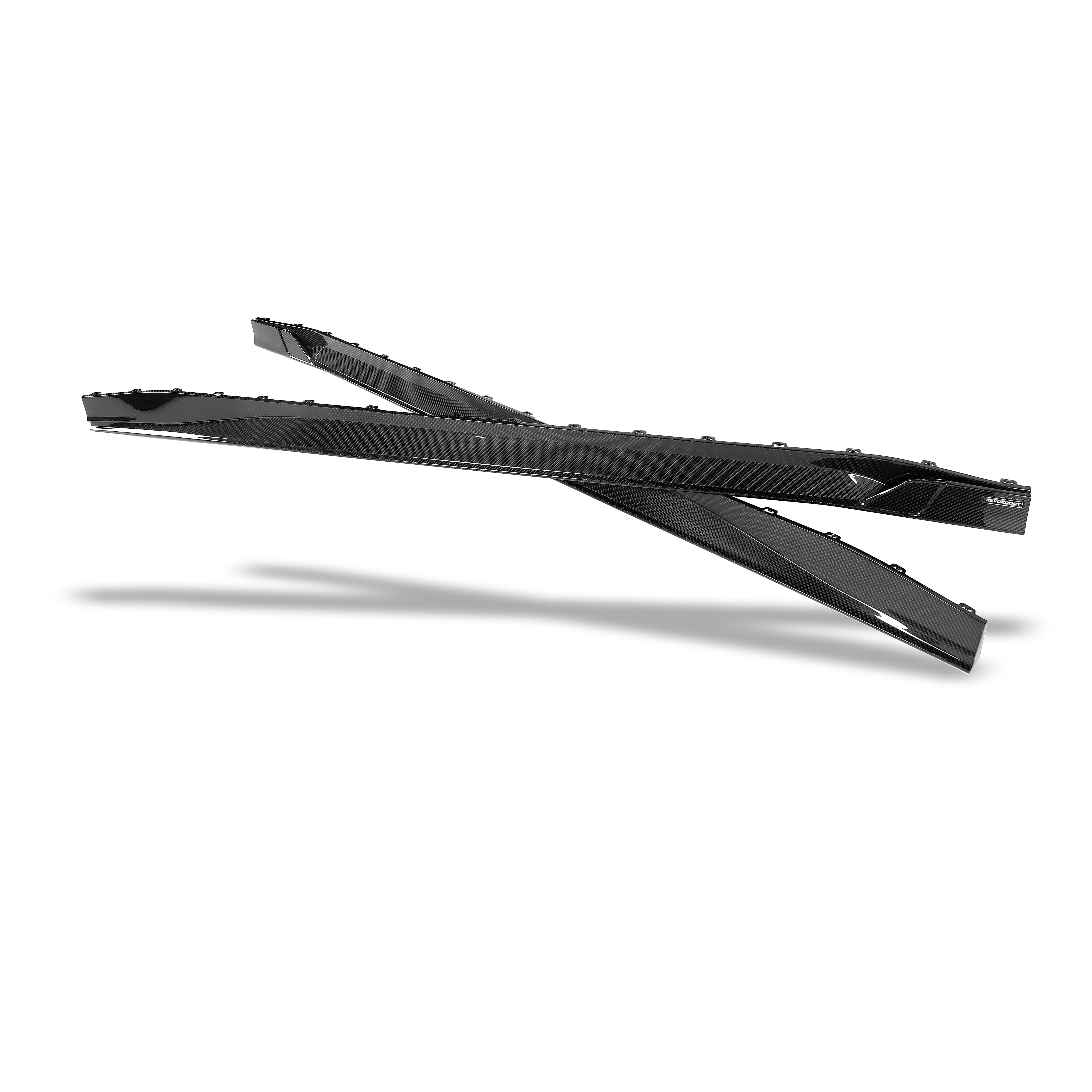 BMW M3 G80 Carbon Fiber Side Skirts - Revozport