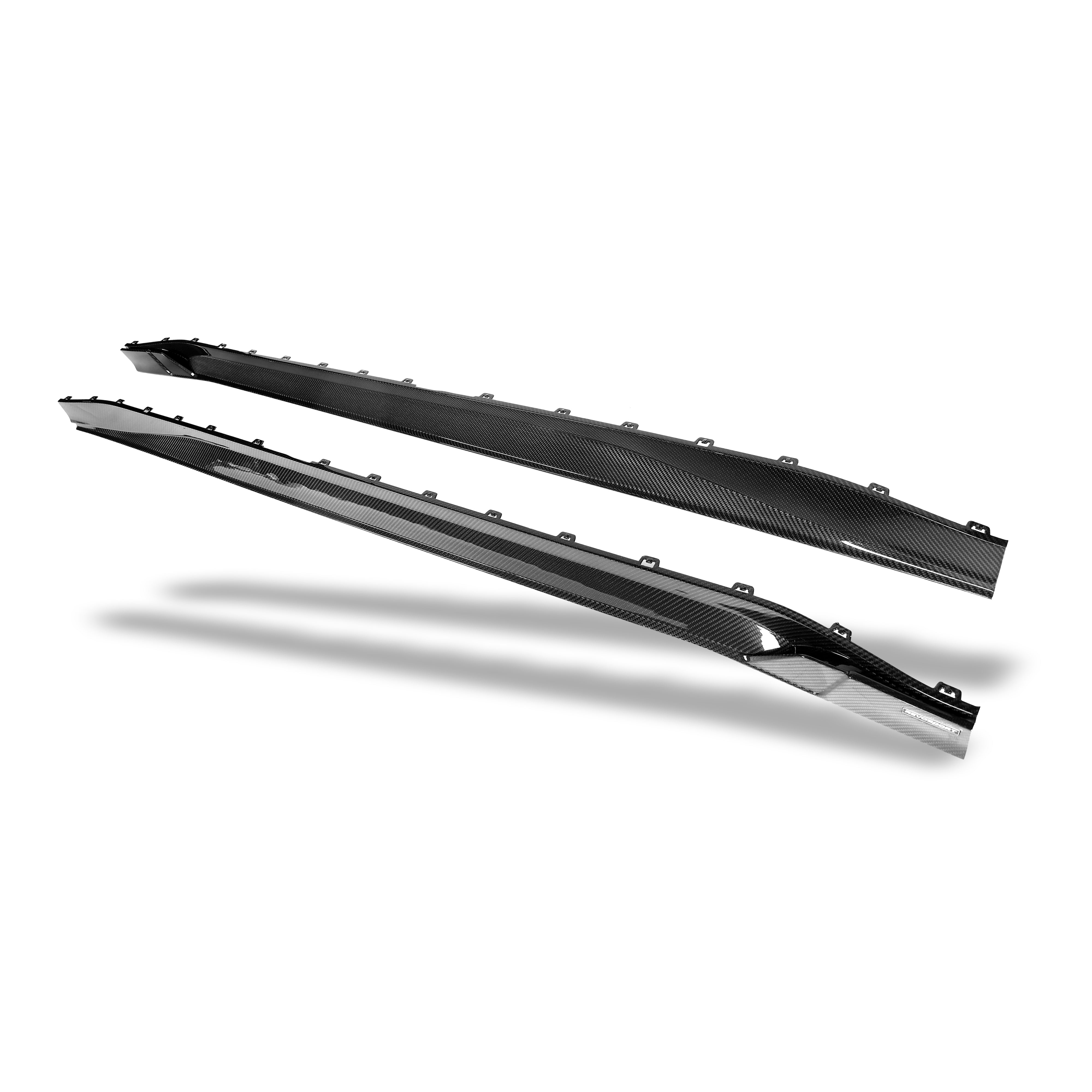 BMW M3 G80 Carbon Fiber Side Skirts - Revozport