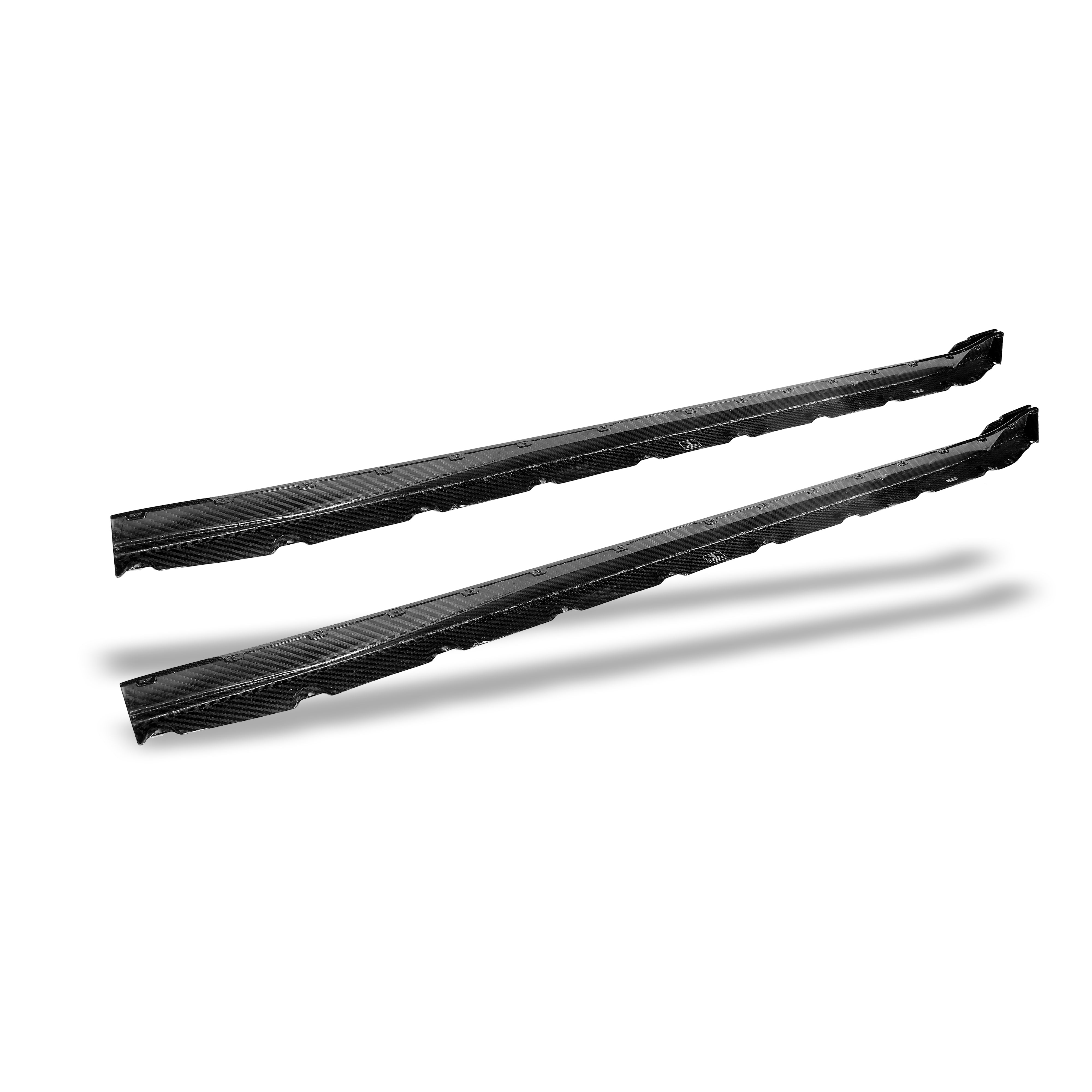 BMW M3 G80 Carbon Fiber Side Skirts - Revozport
