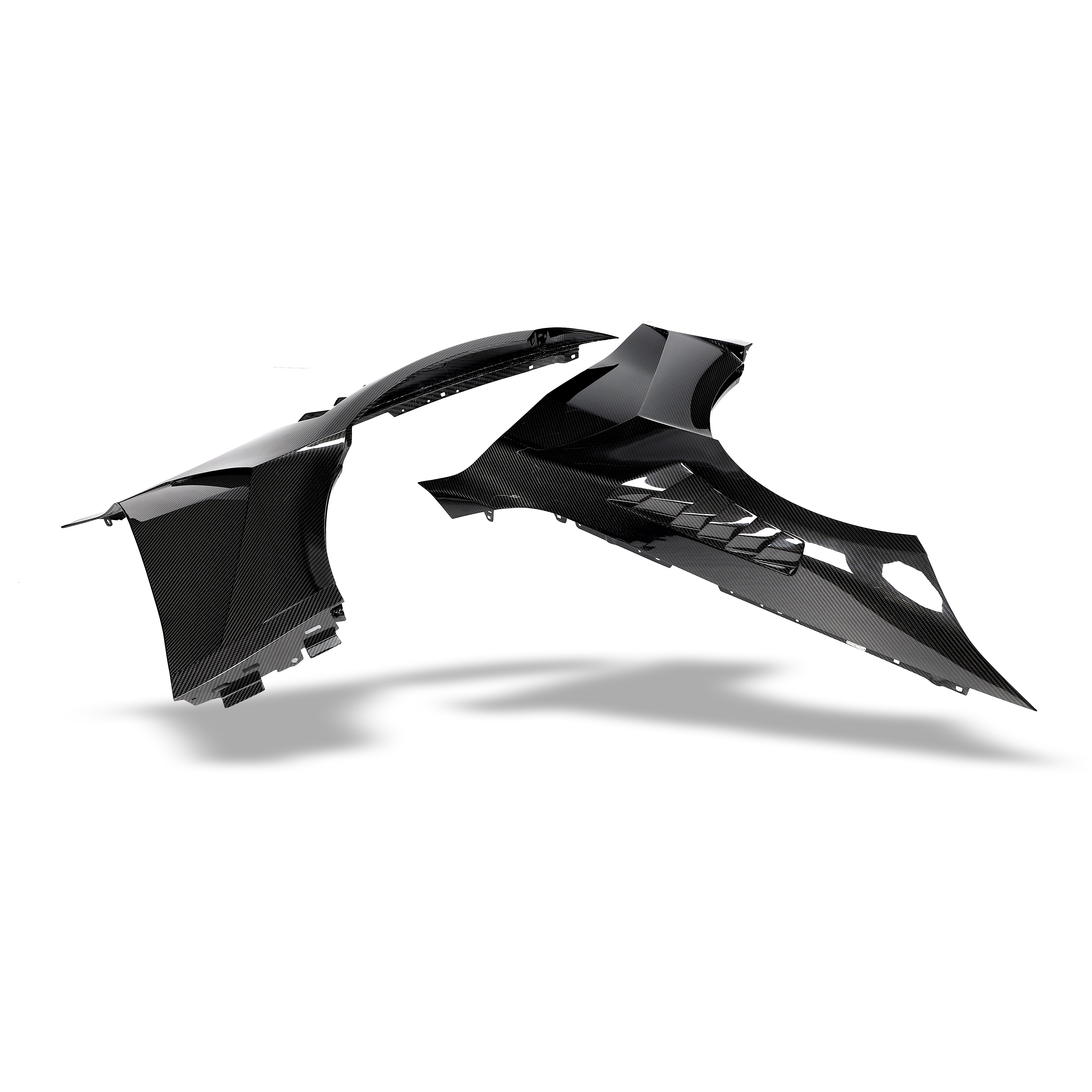 BMW M4 G82 Carbon Fiber Front Fenders Replacement - Revozport