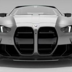 BMW M4 G82 Carbon Fiber Front Grill ( without ACC） - Revozport