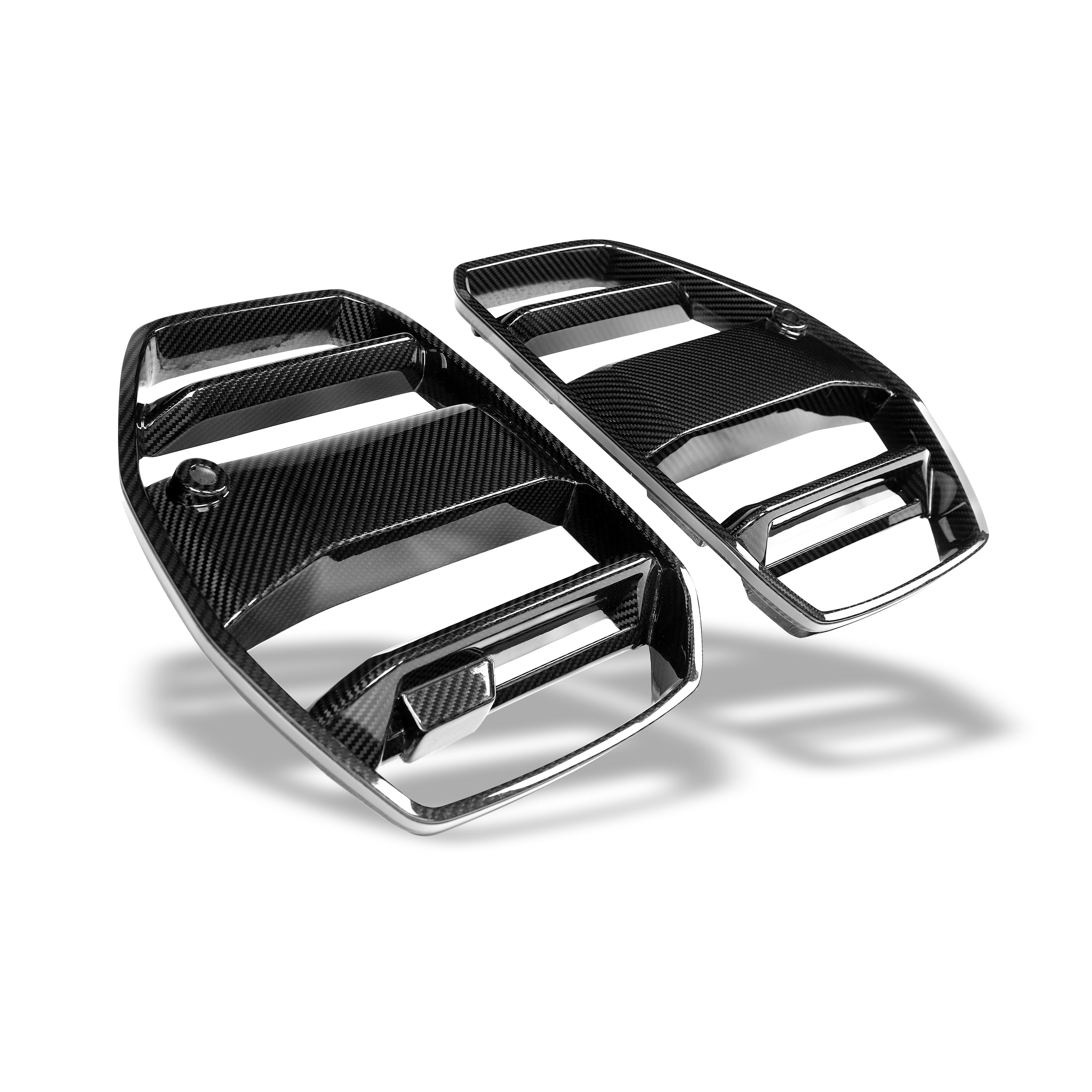 BMW M4 G82 Carbon Fiber Front Grill ( without ACC） - Revozport
