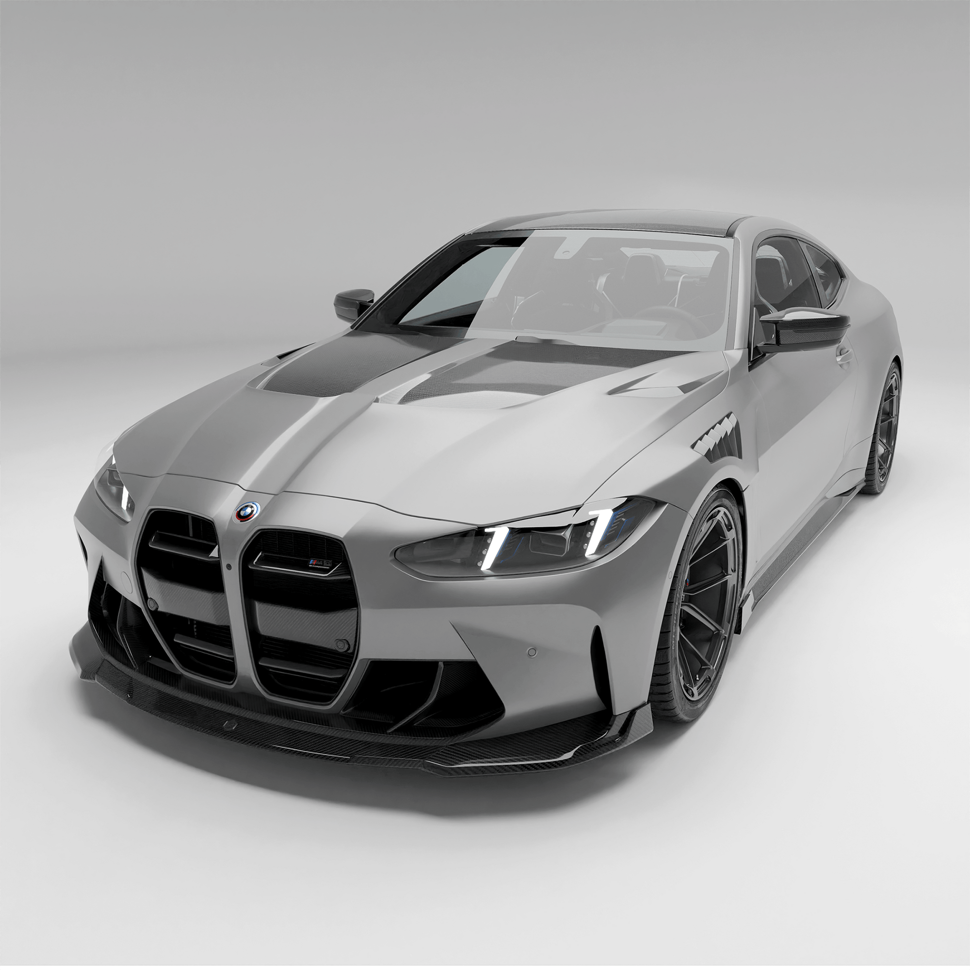 BMW M4 G82 碳纤维前唇