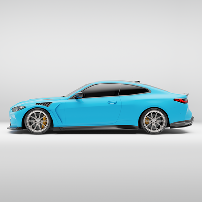 BMW M4 G82 Carbon Fiber Side Skirts - Revozport
