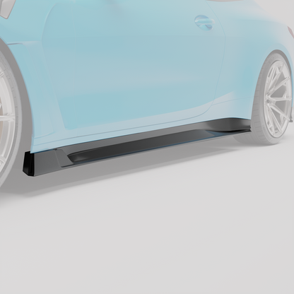 BMW M4 G82 Carbon Fiber Side Skirts - Revozport