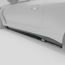 BMW M4 G82 Carbon Fiber Side Skirts - Revozport