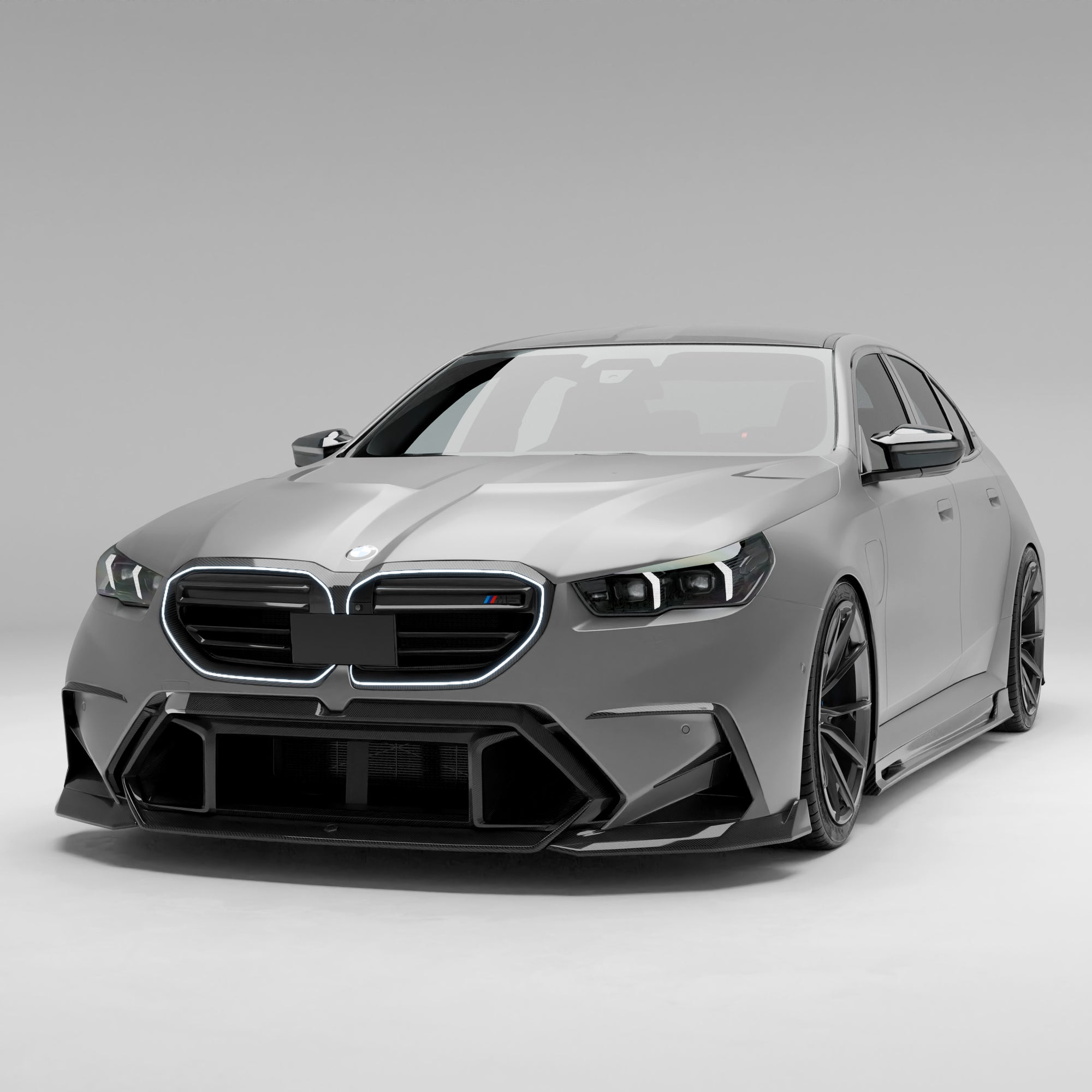 BMW M5 G90 碳纤维前唇