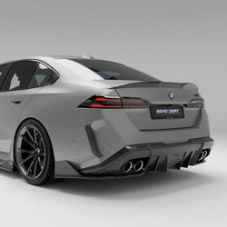 BMW M5 G90 Carbon Fiber Rear Diffuser - Revozport