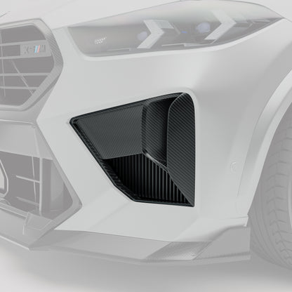 BMW X5M F95 LCI Carbon Fiber Air Vents - Revozport