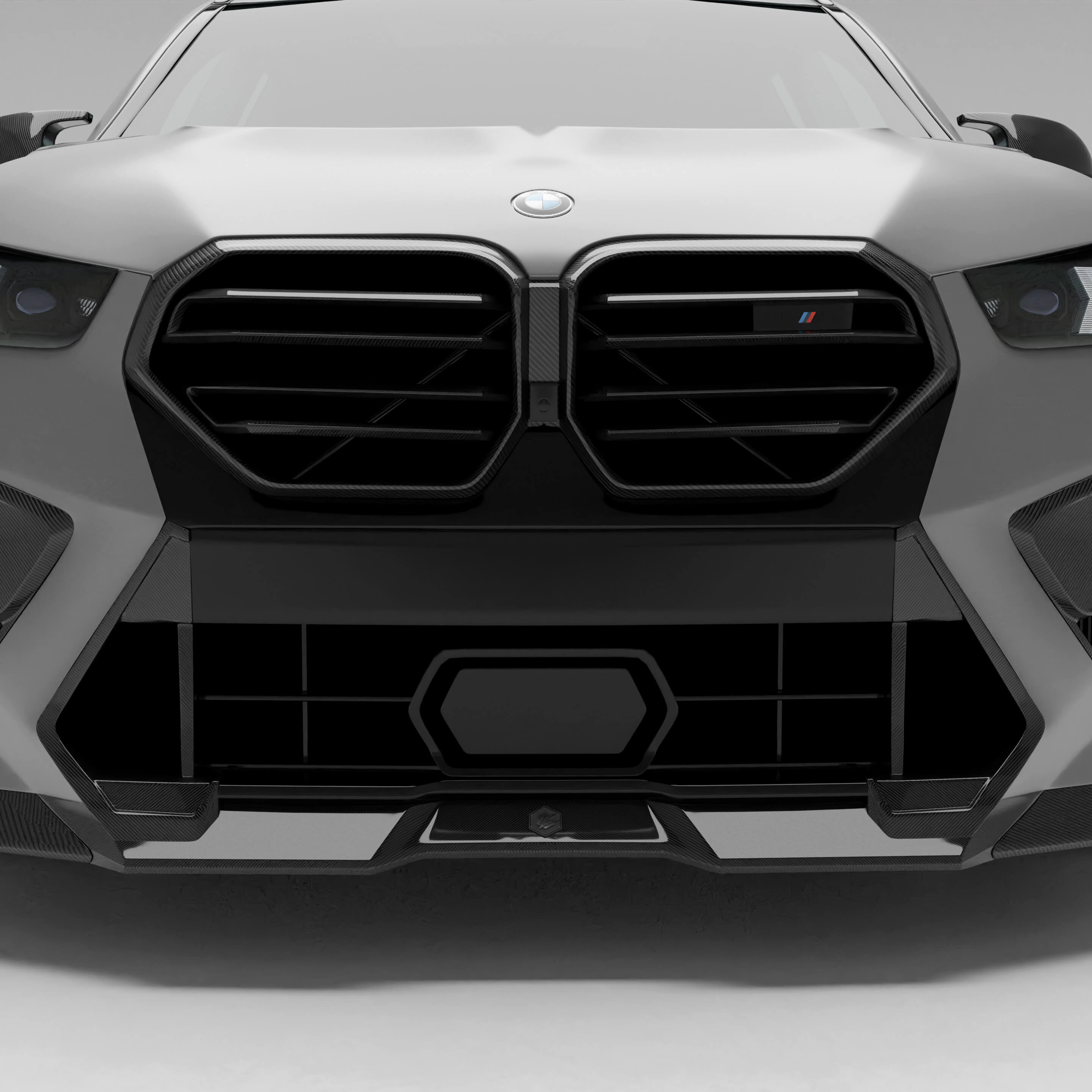 bmw-x5m-f95-lci-carbon-fiber-front-grill---revozport
