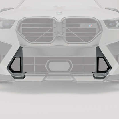 BMW X5M F95 LCI Carbon Fiber Front Vents - Revozport