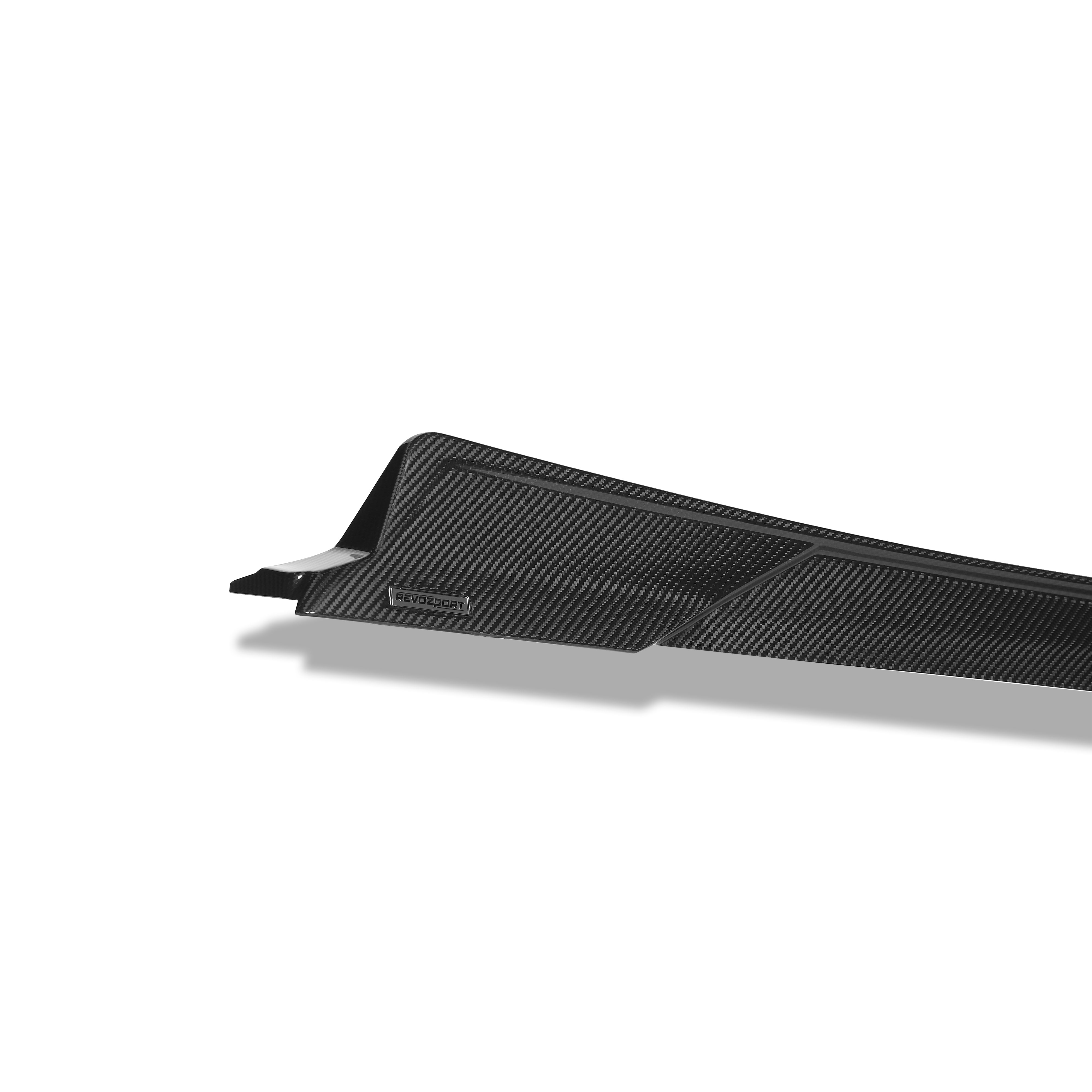 BMW X5M F95 LCI Carbon Fiber Side Skirts - Revozport
