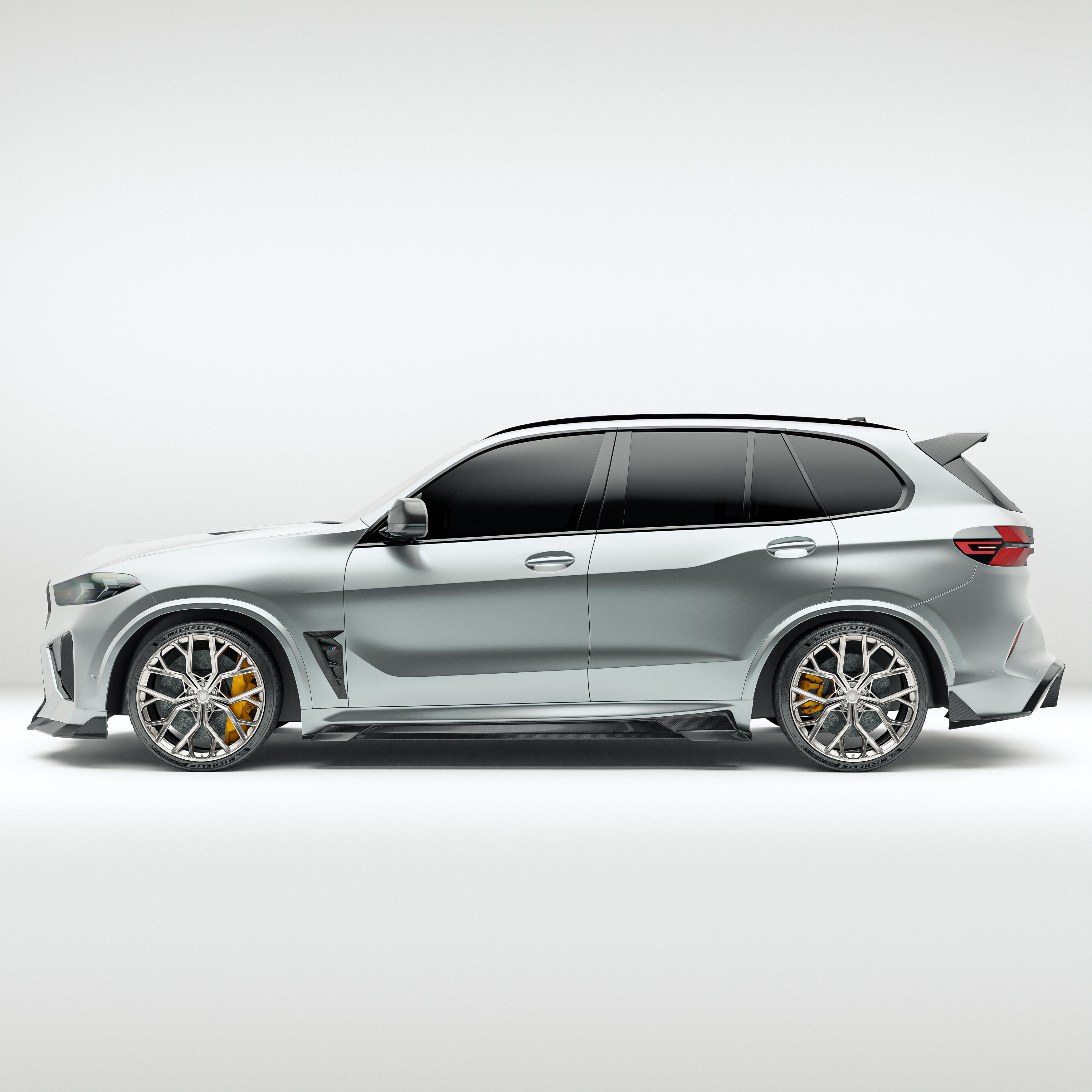 BMW X5M F95 LCI Carbon Fiber Side Vents - Revozport