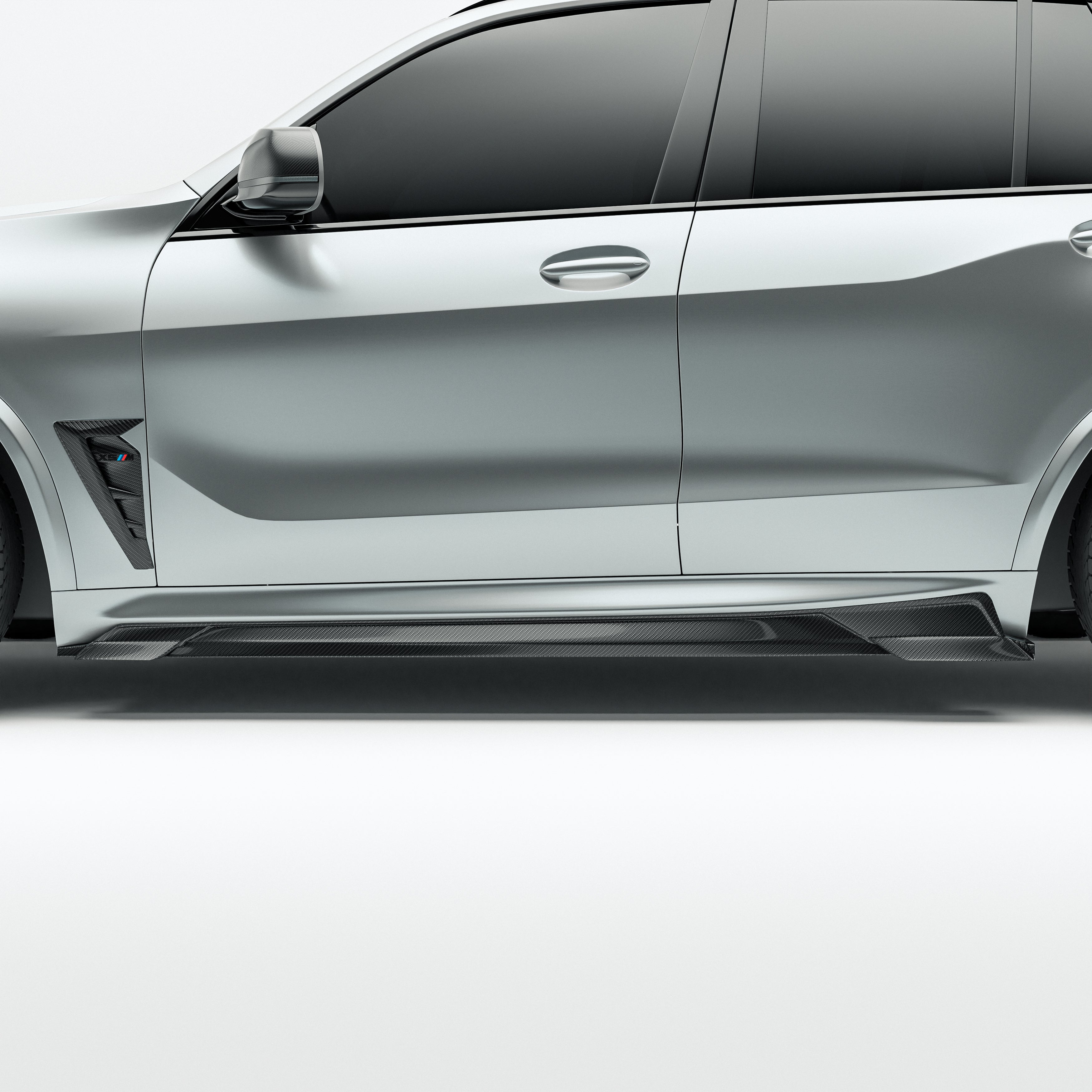 BMW X5M F95 LCI Carbon Fiber Side Vents - Revozport