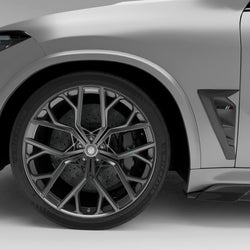 BMW X5M F95 LCI Carbon Fiber Side Vents - Revozport