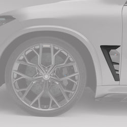 BMW X5M F95 LCI مع فتحات تهوية جانبية من ألياف الكربون – RevoZport