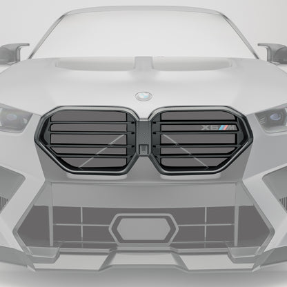 BMW X6M F96 LCI Carbon Fiber Front Grill - Revozport