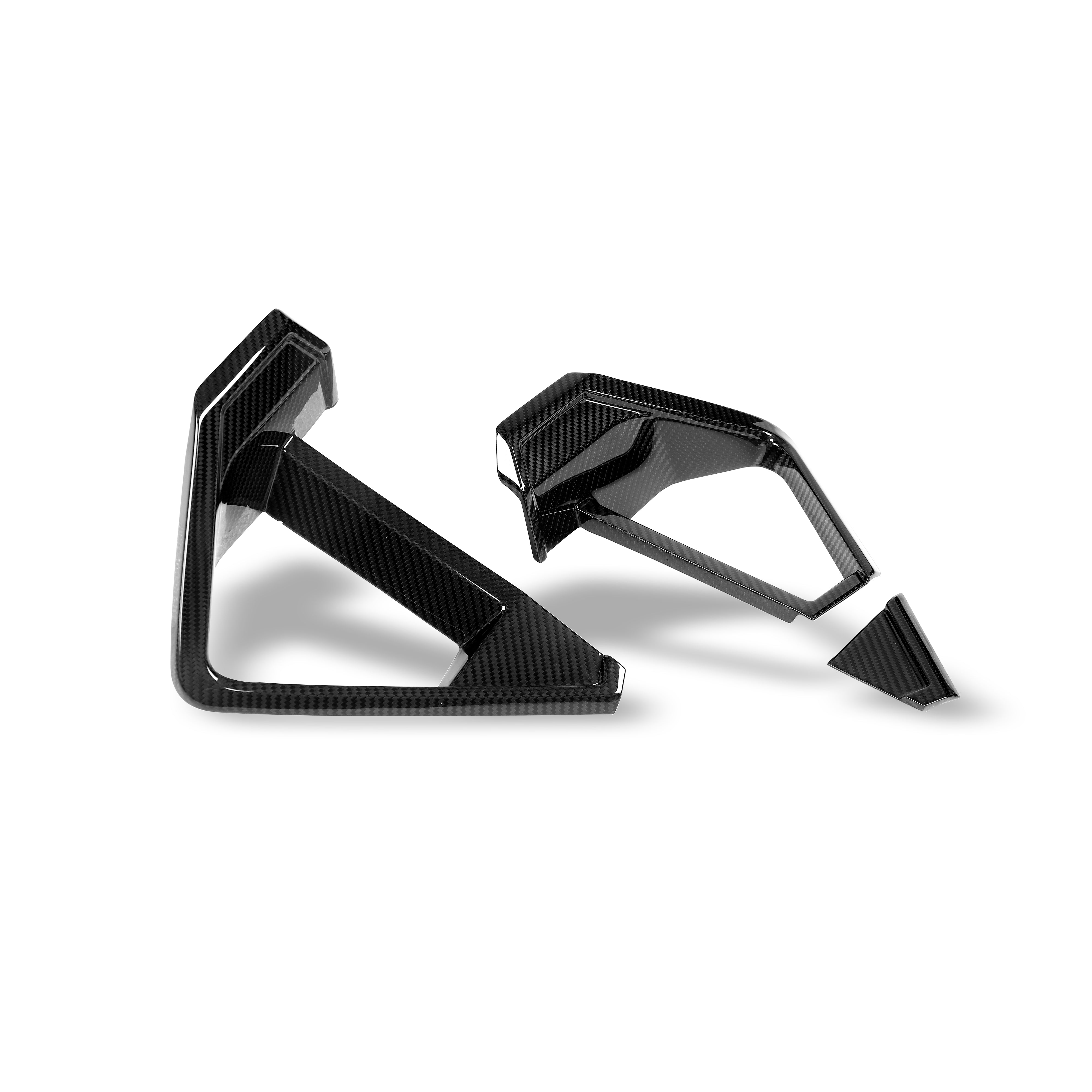 BMW X6M F96 LCI Carbon Fiber Front Vents - Revozport