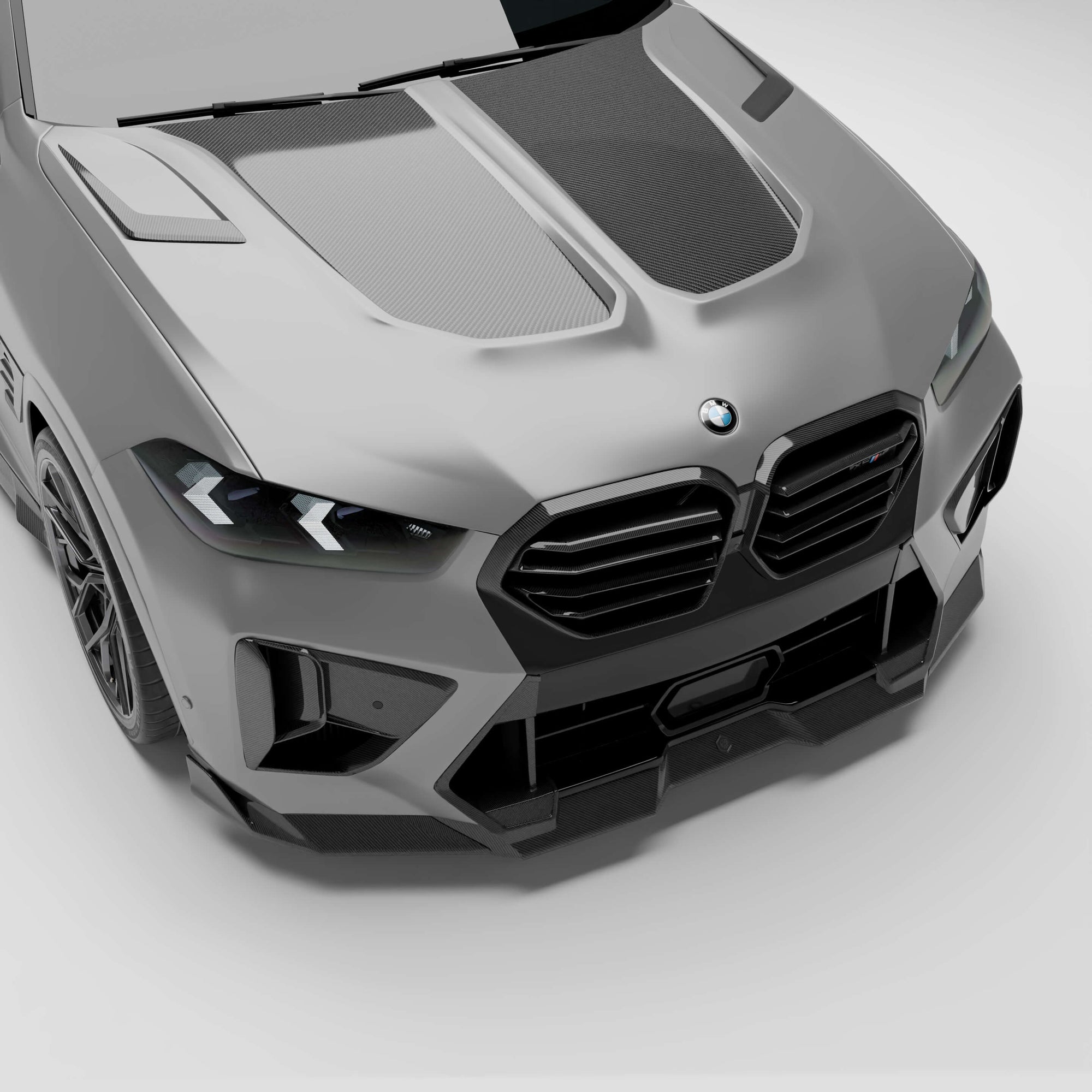 BMW X6M F96 LCI 碳纤维引擎盖