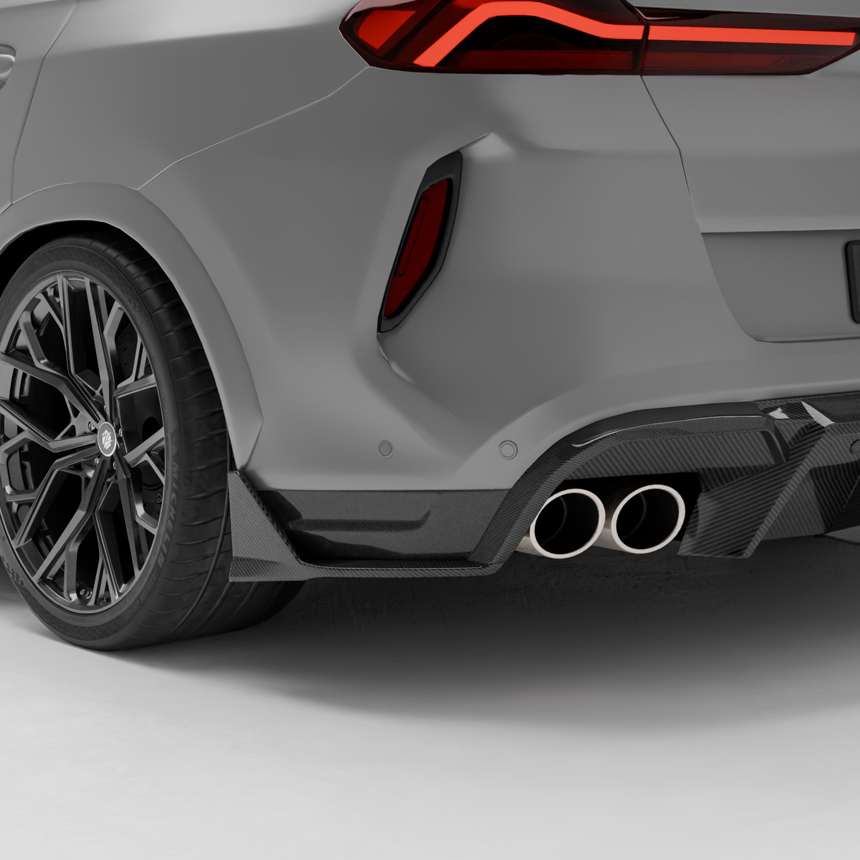 bmw-x6m-f96-lci-carbon-fiber-rear-bumper-splitter---revozport