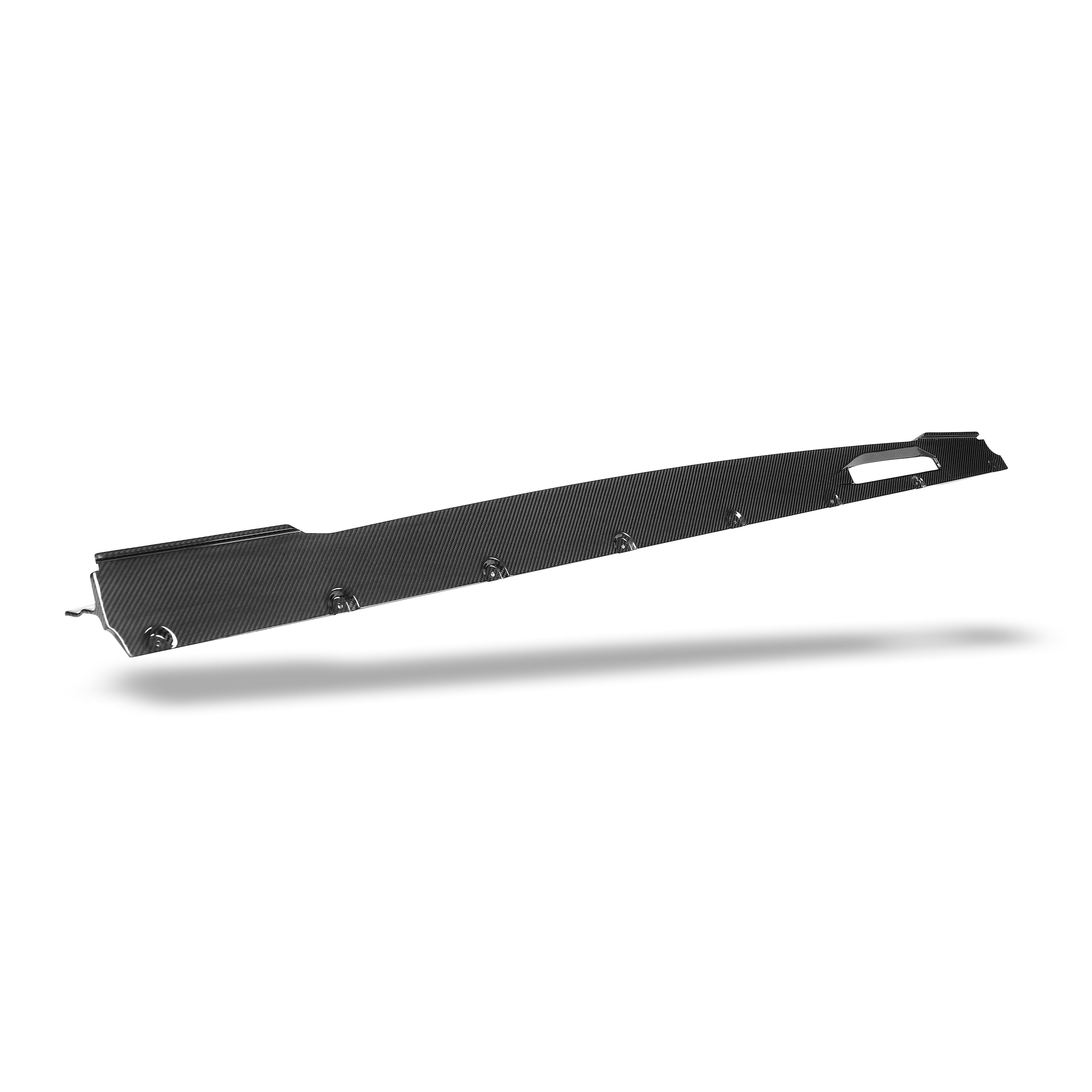 BMW X6M F96 LCI Carbon Fiber Side Skirts - Revozport