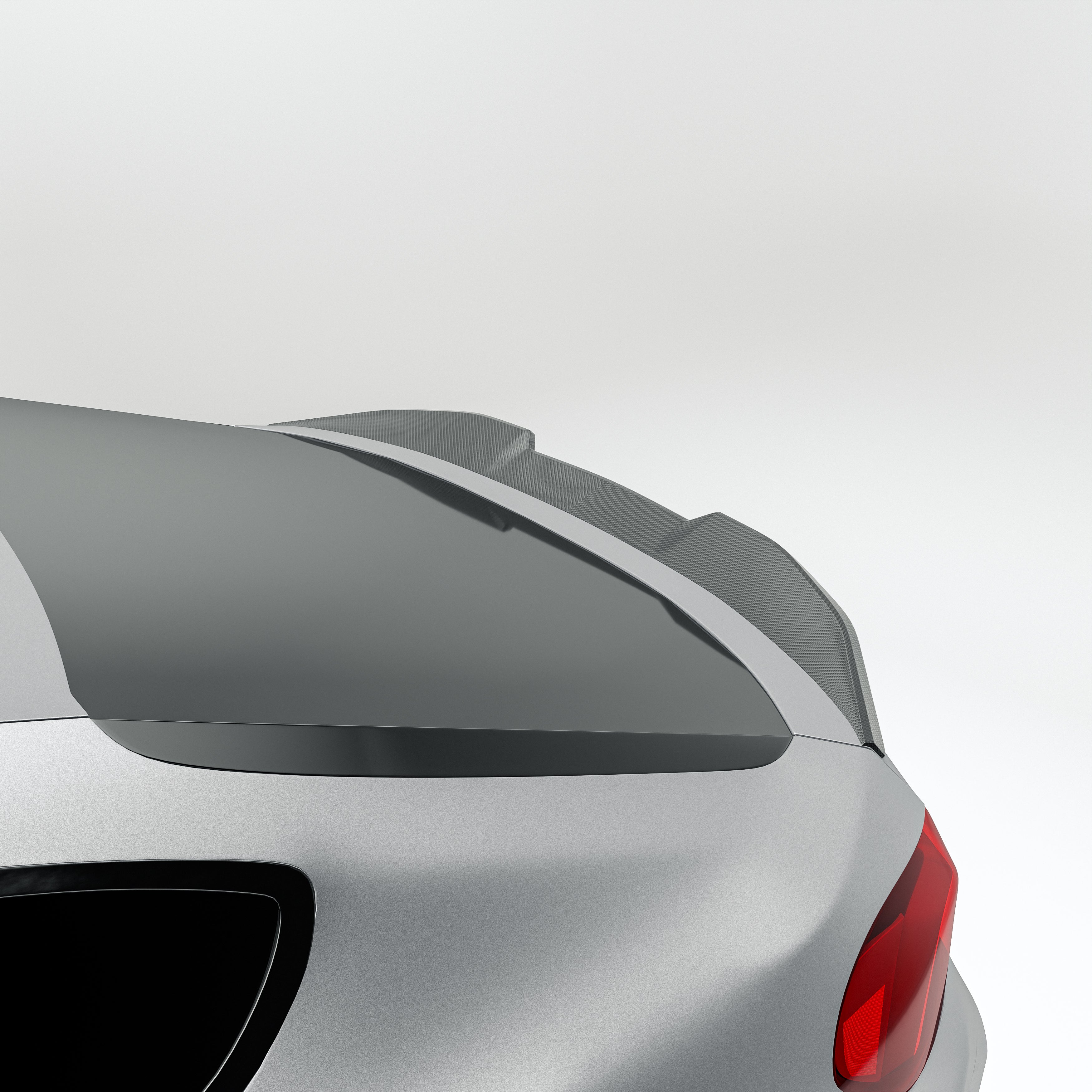 BMW X6M F96 LCI Carbon Fiber Spoiler - Revozport