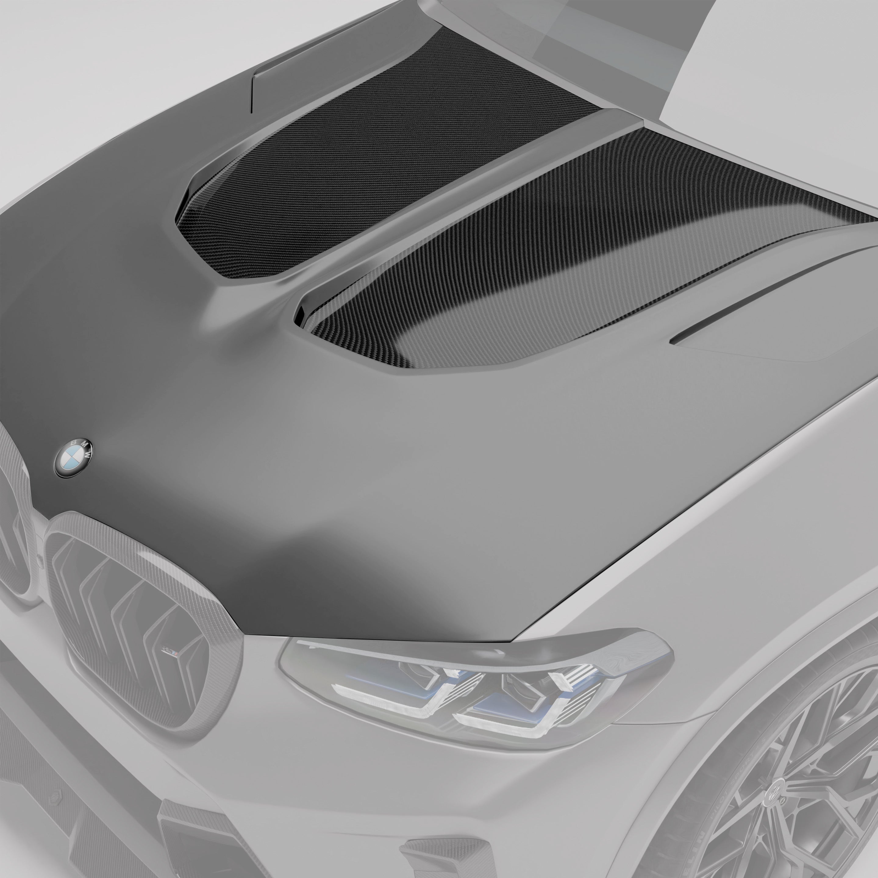 BMW X4M F98 LCI Carbon Fiber Hood