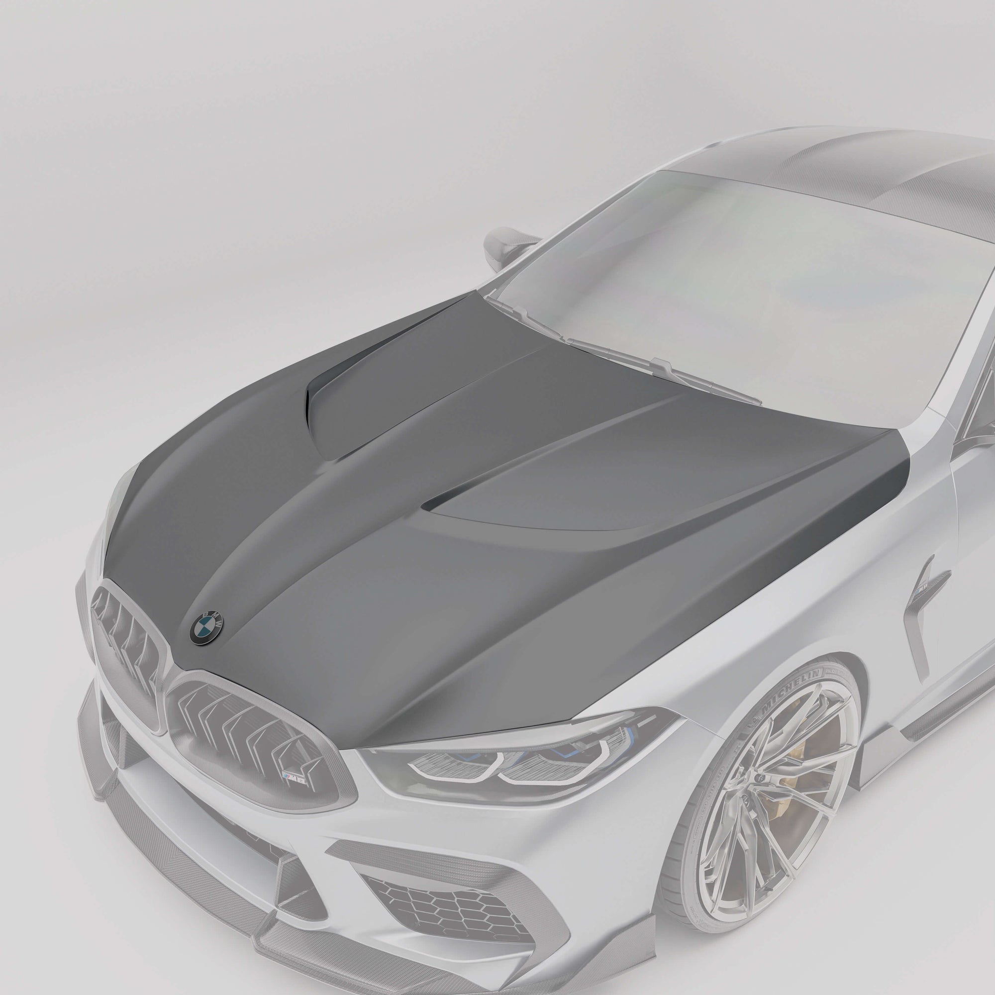 BMW M8 F91 F92 F93 Carbon Fiber Hood