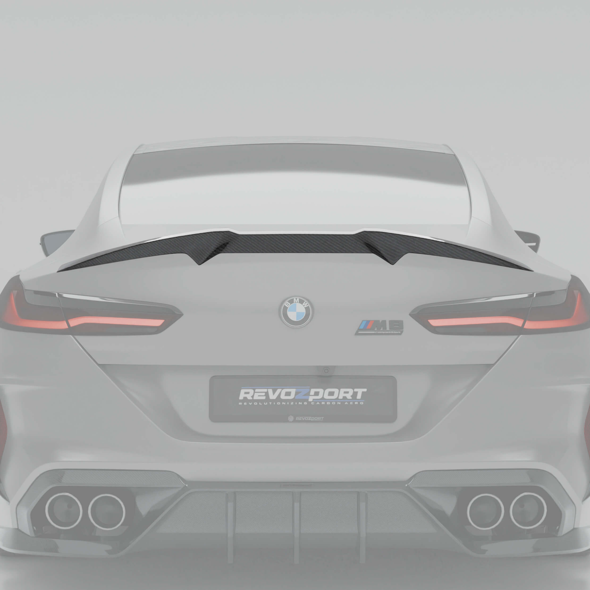 BMW M8 F93 G16 碳纤维后扰流板