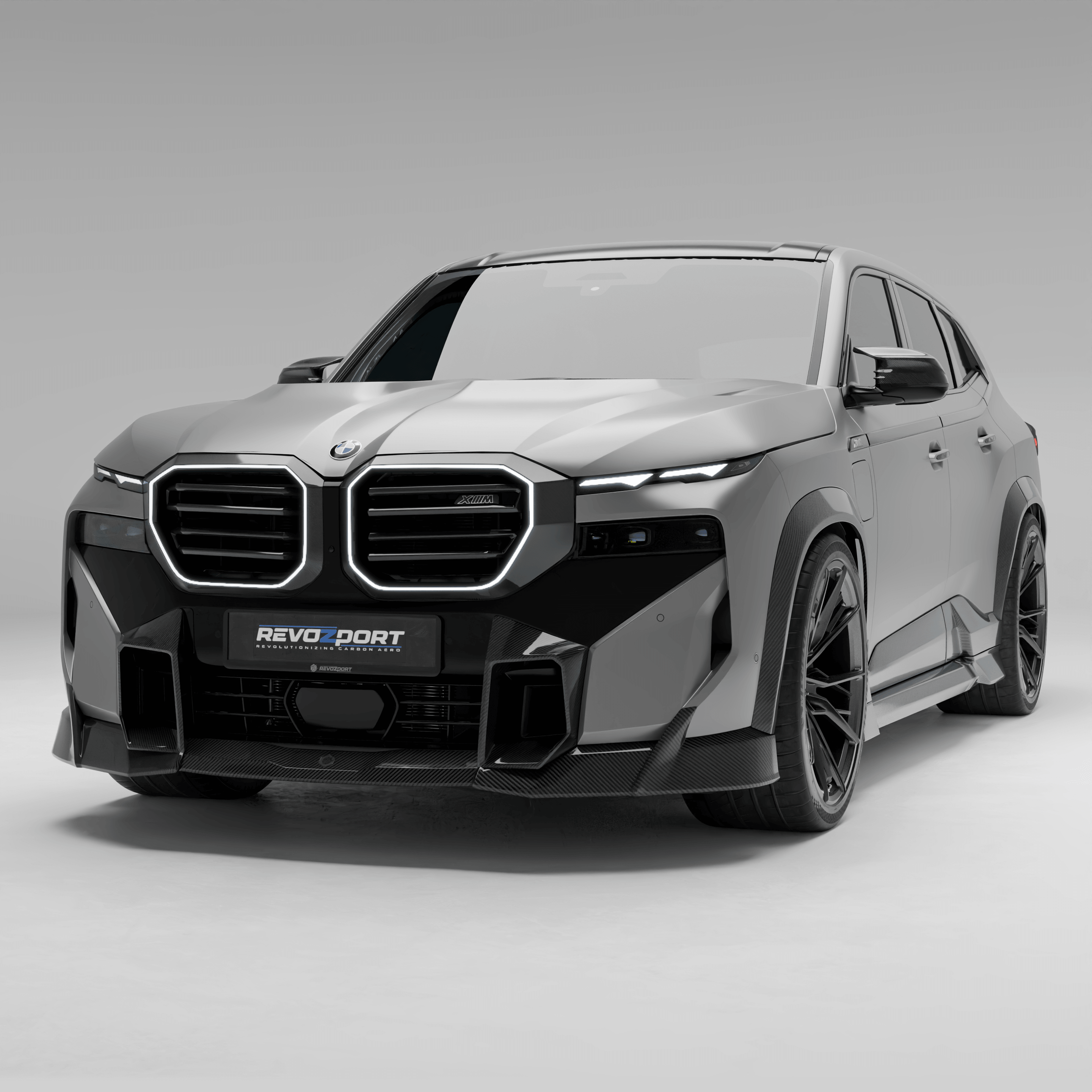 bmw-g09-xm-street-program-carbon-fiber-front-lip-view