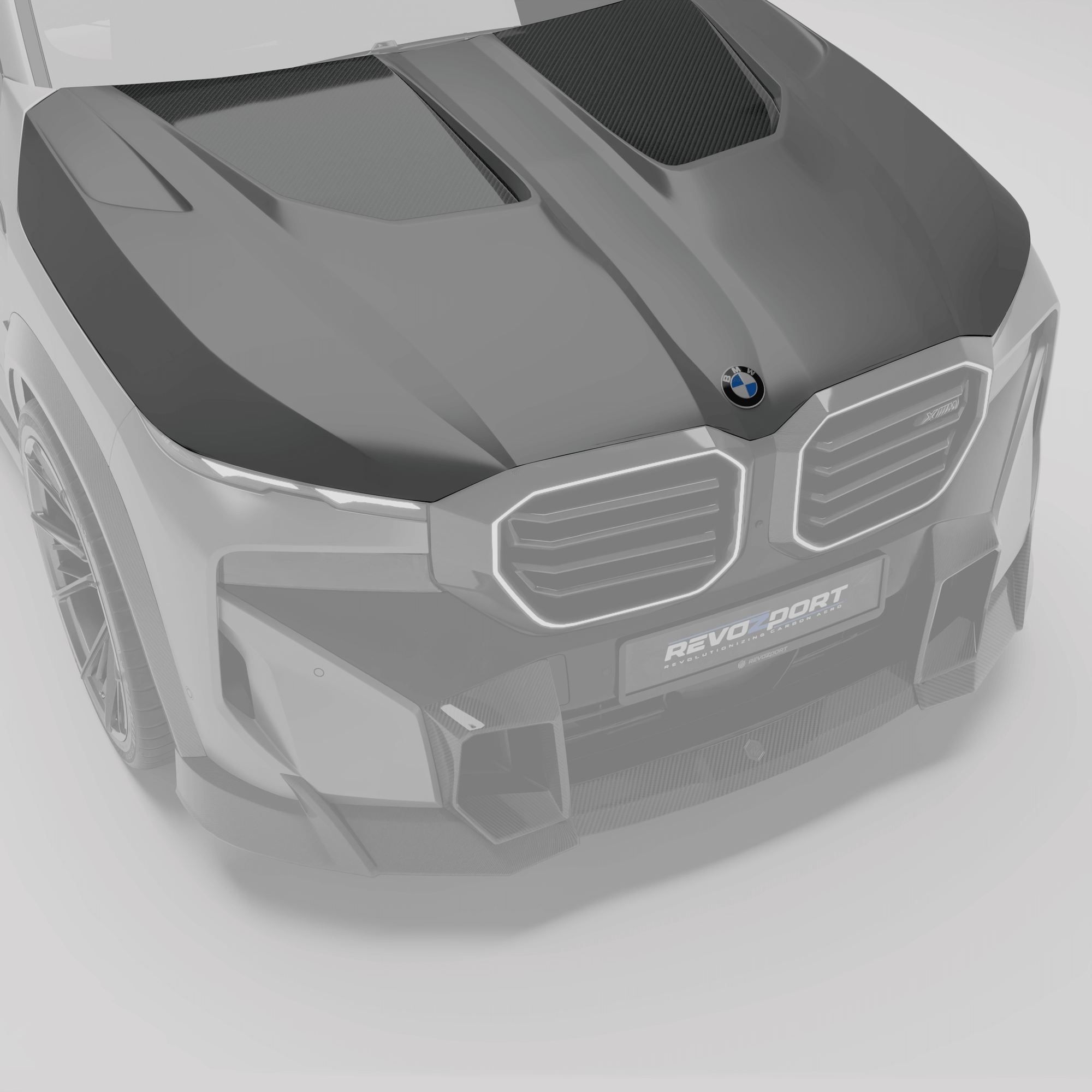 BMW XM G09 碳纤维发动机盖