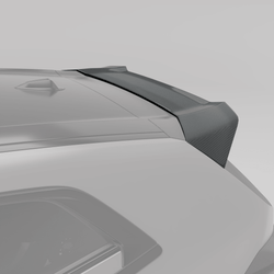 RevoZport BMW XM G09 车顶扰流板后侧三分之四视图