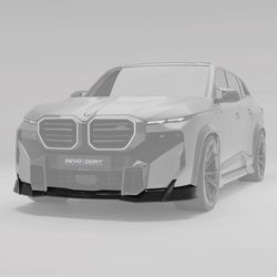 BMW XM G09 碳纤维前唇安装效果