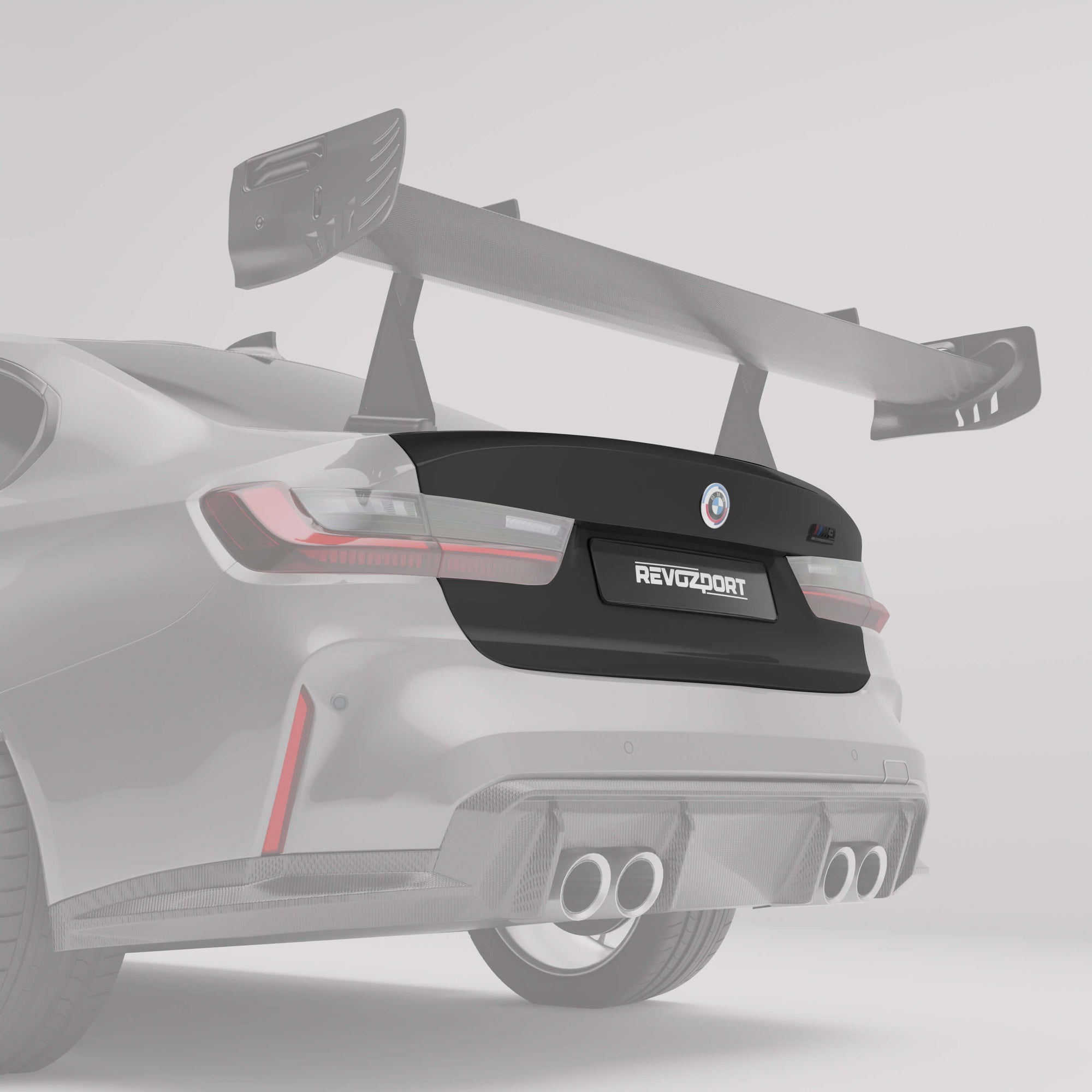 BMW M3 G80 Carbon Fiber Aero Rear Trunk