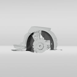 BMW G8X Matte Black Partially Protruding Wheel Arch Liners