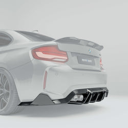 BMW M2 F87 N55 Carbon Rear Diffuser