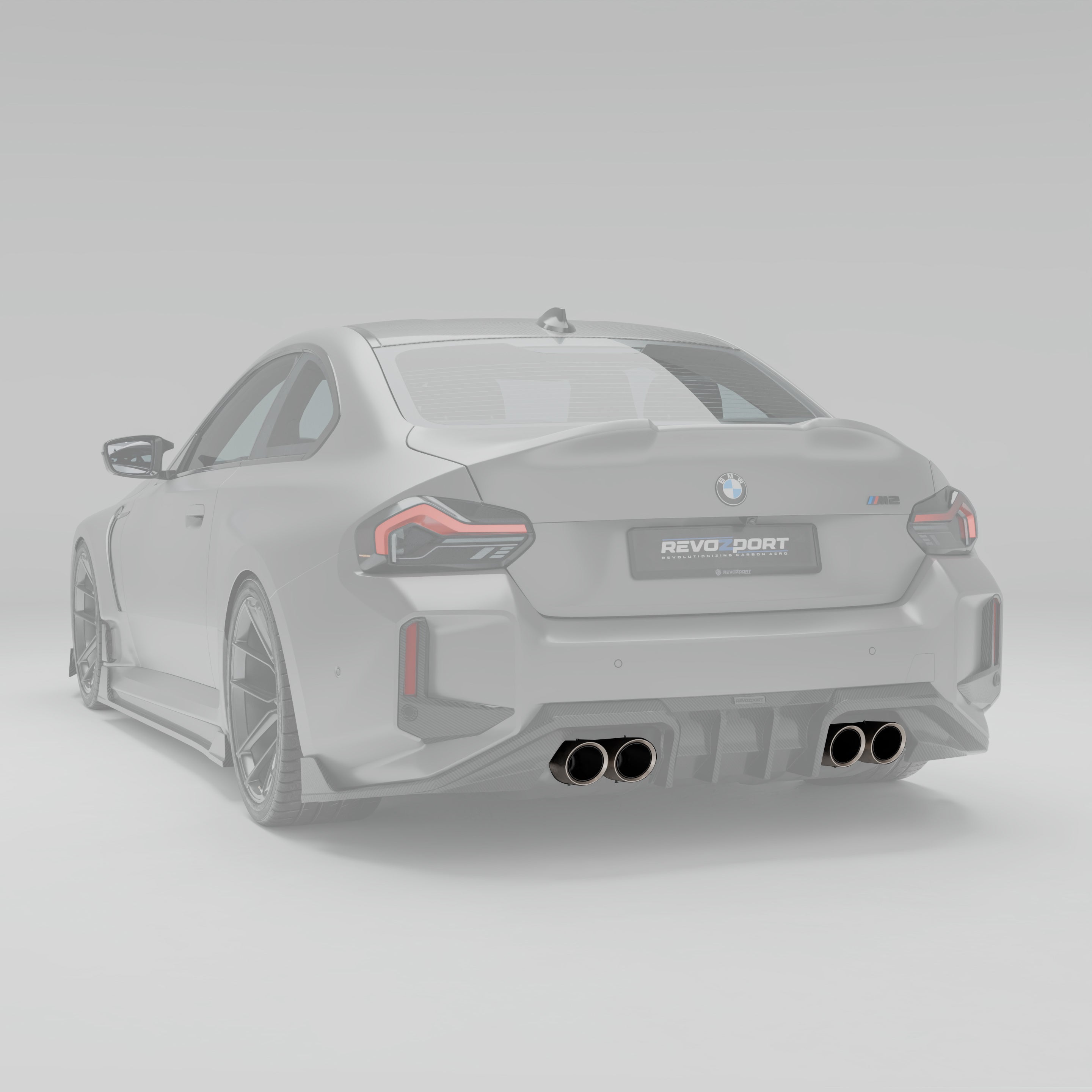 bmw-m2-后唇与外凸式不锈钢排气尾管
