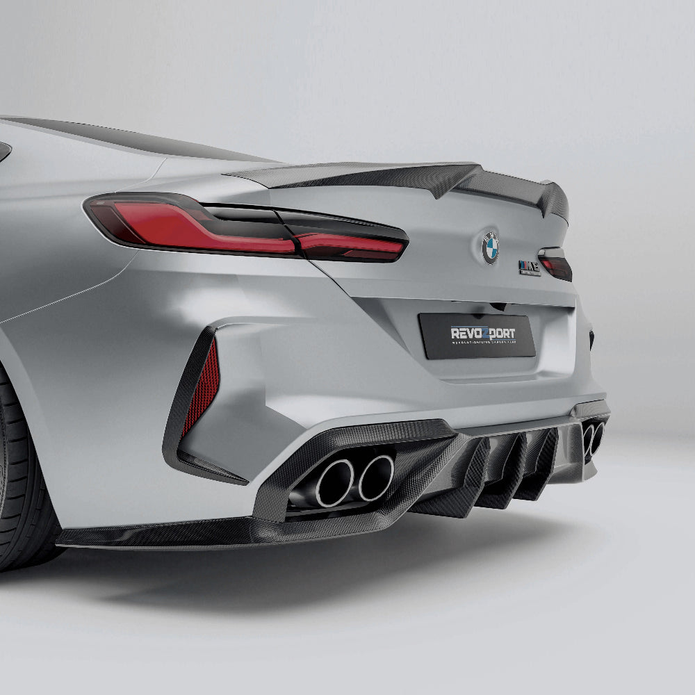 bmw-m8-f92--with-a-carbon-fiber-rear-diffuser-on-a-white-background