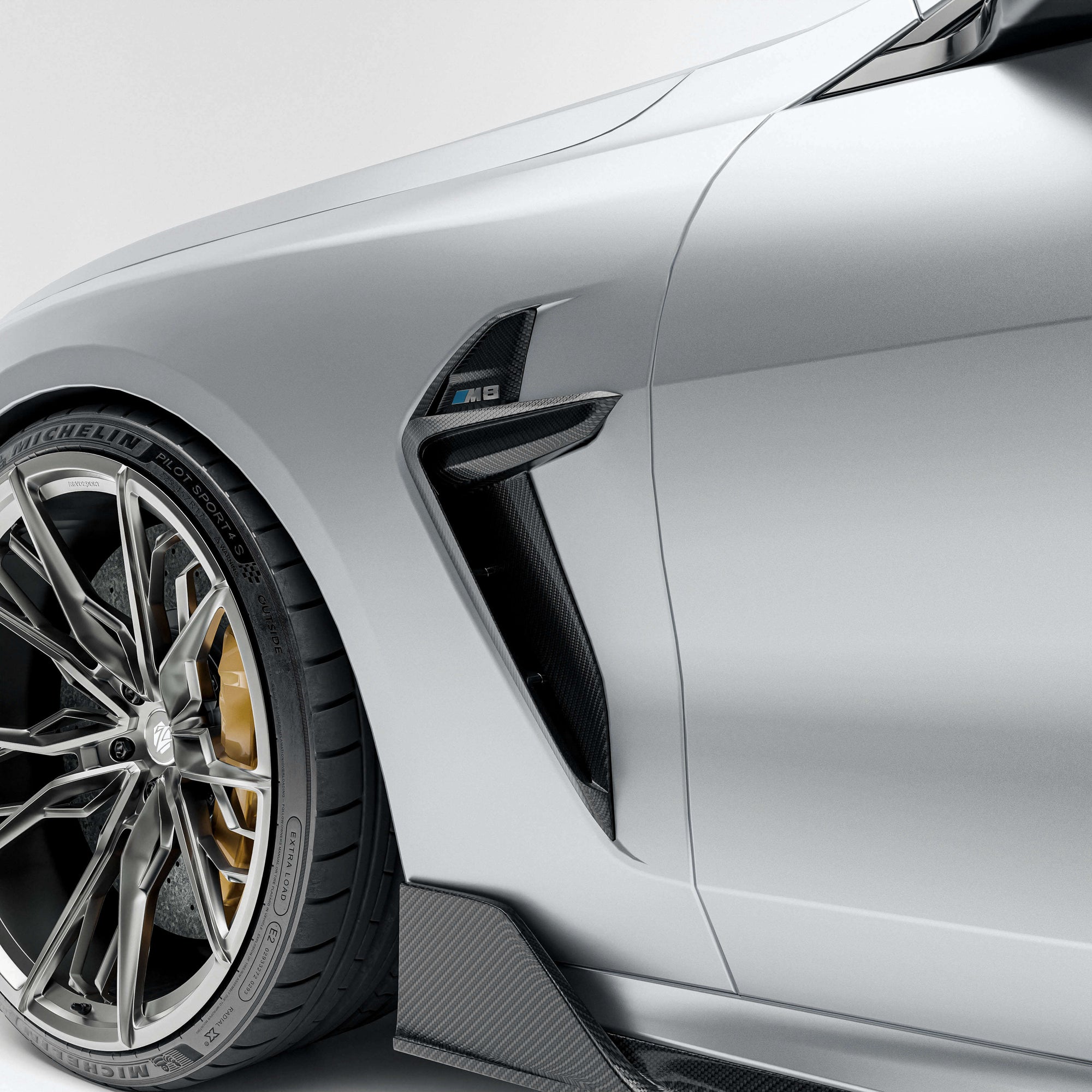 BMW M8 F91 F92 F93 Carbon Fiber Side Vents