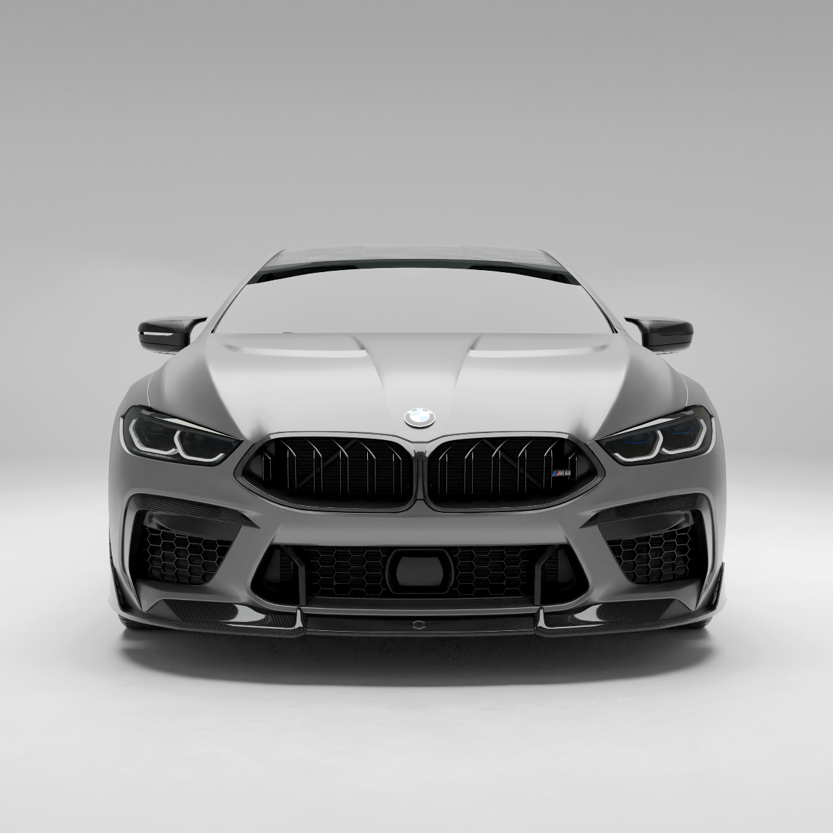 bmw-car-with-a-carbon-fiber-rair-intake-trim-on-a-white-background
