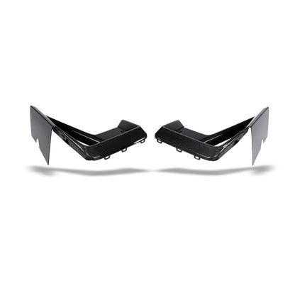 BMW X3M F97 LCI Carbon Fiber Front Bumper Air Intake Covers