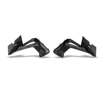 BMW X3M F97 LCI Carbon Fiber Front Bumper Air Intake Covers