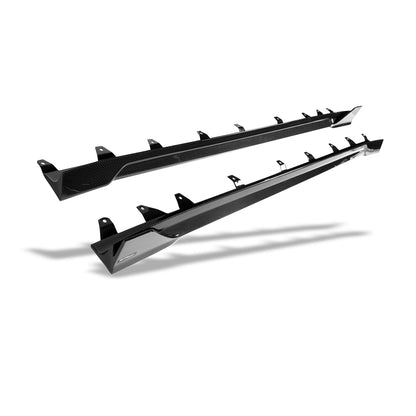 BMW X4M F98 LCI Carbon Fiber Side Skirts